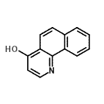 CAS 登录号：23443-09-6， 苯并[h]喹啉-4-醇