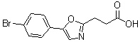 CAS 登录号：23464-96-2， 3-[5-(4-溴苯基)-1,3-恶唑-2-基]丙酸