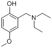 CAS#: 23562-78-9, 2-(Diethylaminomethyl)-4-Methoxy-Phenol