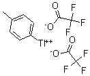 CAS 登录号：23586-55-2， 4-甲基苯基铊(III)二(氟乙酸)盐