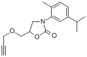 CAS#: 23598-57-4, 3-[2-Methyl-5-(Isopropyl)Phenyl]-5-[(2-Propynyloxy)Methyl]-2-Oxazolidinone
