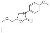 CAS#: 23598-92-7, 3-(4-Methoxyphenyl)-5-[(2-Propynyloxy)Methyl]-2-Oxazolidinone
