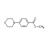 CAS 登录号：23676-05-3， 甲基4-(4-吗啉基)苯甲酸酯