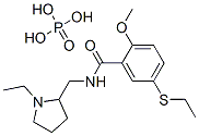 CAS#: 23694-15-7, N-[(1-Ethylpyrrolidin-2-Yl)Methyl]-5-(Ethylthio)-2-Methoxybenzamide Phosphate