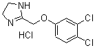 CAS 登录号：23712-05-2， 氯苯氧甲唑盐酸盐
