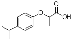 CAS 登录号：237412-04-3， 2-(4-异丙基苯氧基)丙酸