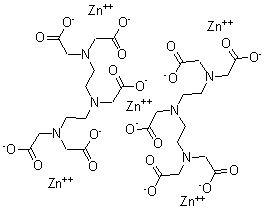 CAS 登录号：23759-24-2， 二乙烯三胺五乙酸锌