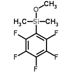 CAS#: 23761-74-2, Methoxy(Dimethyl)(Pentafluorophenyl)Silane