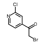 CAS#: 23794-16-3, 2-Bromo-1-(2-Chloro-4-Pyridinyl)Ethanone