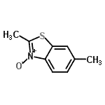 CAS#: 23808-64-2, 2,6-Dimethyl-1,3-Benzothiazole 3-Oxide