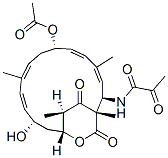 CAS 登录号：23812-97-7， N-[(1S,2R,3E,5E,7S,9E,11E,13S,15R,19R)-7-(乙酰氧基)-13-羟基-1,4,10,19-四甲基-17,18-二氧代-16-氧杂双环[13.2.2]十九碳-3,5,9,11-四烯-2-基]-2-氧代丙酰胺