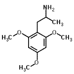 CAS 登录号：23815-74-9， 1-(2,4,6-三甲氧基苯基)-2-丙胺