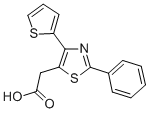 CAS#: 23821-62-7, (2-Phenyl-4-Thiophen-2-Yl-Thiazol-5-Yl)-Acetic Acid