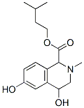 CAS#: 23824-29-5, 1,2,3,4-Tetrahydro-4,6-Dihydroxy-2-Methyl-1-Isoquinolinecarboxylic Acid Isopentyl Ester