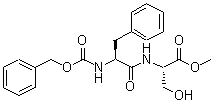CAS 登录号：23828-09-3， N-[(苄氧基)羰基]-L-苯丙氨酰-L-丝氨酸甲酯