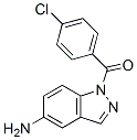 CAS 登录号：23856-19-1， 1-(4-氯苯甲酰基)-1H-吲唑-5-胺