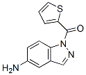 CAS 登录号：23874-07-9， 1-(2-噻吩甲酰基)-1H-吲唑-5-胺