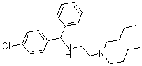 CAS 登录号：23892-37-7， N,N-二丁基-N'-[alpha-(4-氯苯基)苄基]乙二胺
