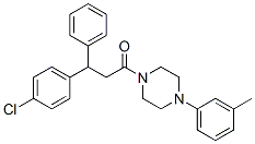 CAS#: 23904-88-3, 3-(4-Chlorophenyl)-3-Phenyl-1-[4-(m-Tolyl)-1-Piperazinyl]-1-Propanone