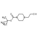 CAS#: 239066-69-4, 2-Methyl-2-Propanyl 4-(2-Hydroxyethyl)-1-Piperazinecarboxylate