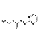 CAS#: 239077-01-1, Ethyl (E)-2-pyrimidinyldiazenecarboxylate