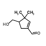 CAS#: 239085-68-8, 4-(Hydroxymethyl)-3,3-Dimethyl-1-Cyclopentene-1-Carbaldehyde