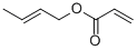 CAS 登录号：23916-33-8， 巴豆基丙烯酸酯