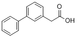 CAS 登录号：23948-77-8， 3-联苯乙酸