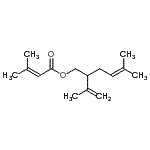 CAS#: 23960-07-8, 2-Isopropenyl-5-Methyl-4-Hexen-1-Yl 3-Methyl-2-Butenoate