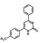 CAS 登录号：24030-10-2， 6-(4-甲基苯基)-4-苯基-2(1H)-嘧啶酮