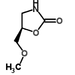 CAS 登录号：241139-32-2， (5R)-5-(甲氧基甲基)-1,3-恶唑烷-2-酮