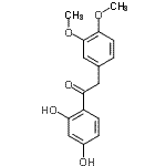 CAS#: 24126-98-5, 1-(2,4-Dihydroxyphenyl)-2-(3,4-Dimethoxyphenyl)Ethanone