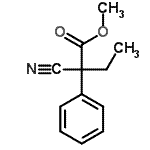 CAS#: 24131-07-5, Methyl 2-Cyano-2-Phenylbutanoate