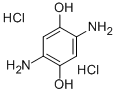 CAS 登录号：24171-03-7， 2,5-二氨基-1,4-苯二酚盐酸盐(1:2)