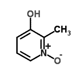 CAS 登录号：24207-02-1， 2-甲基-3-吡啶醇1-氧化物