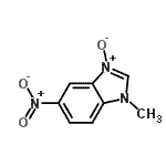CAS 登录号：24246-31-9， 1-甲基-5-硝基-1H-苯并咪唑3-氧化物