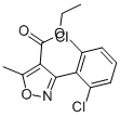 CAS 登录号：24248-21-3， 3-(2,6-二氯-苯基)-5-甲基-异恶唑-4-羧酸乙酯