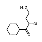 CAS 登录号：24251-76-1， 2-氯-1-环己基-1-戊酮