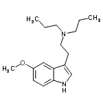 CAS#: 2427-80-7, N-[2-(5-Methoxy-1H-Indol-3-Yl)Ethyl]-N-Propyl-1-Propanamine