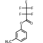 CAS 登录号：24271-51-0， 3-甲基苯基五氟丙烷酸酯