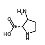 CAS 登录号：24279-08-1， 3-氨基-L-脯氨酸