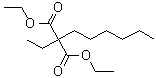 CAS 登录号：24306-19-2， 乙基(己基)丙二酸二乙酯