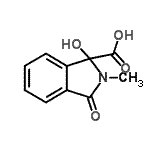 CAS 登录号：243147-60-6， 1-羟基-2-甲基-3-氧代-1-异吲哚啉羧酸