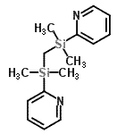 CAS 登录号：243468-48-6， 2,2'-[亚甲基二(二甲基硅烷二基)]二吡啶