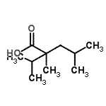 CAS#: 24353-77-3, 2-Isopropyl-2,4-Dimethylpentanoic Acid