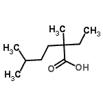 CAS#: 24353-79-5, 2-Ethyl-2,5-Dimethylhexanoic Acid