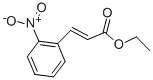 CAS 登录号：2437-05-0， (E)-3-(2-硝基苯基)丙-2-烯酸乙酯