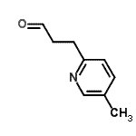 CAS 登录号：243853-13-6， 3-(5-甲基-2-吡啶基)丙醛