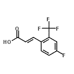CAS#: 243977-21-1, (2E)-3-[4-Fluoro-2-(Trifluoromethyl)Phenyl]Acrylic Acid