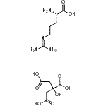 CAS#: 24404-97-5, N<Sup>5</Sup>-(Diaminomethylene)-L-Ornithine 2-Hydroxy-1,2,3-Propanetricarboxylate (1:1)